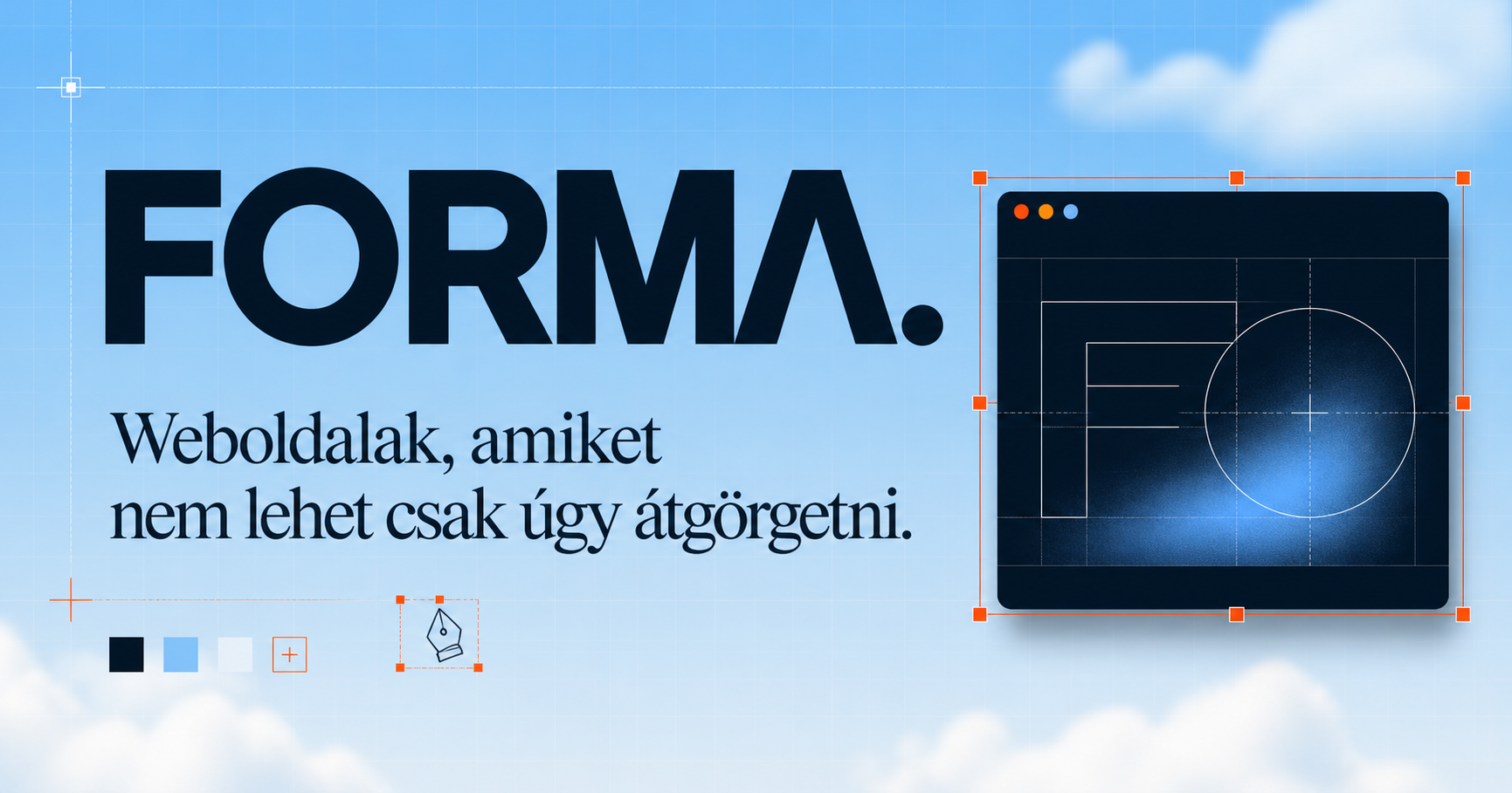 FORMA digitális arculati felület