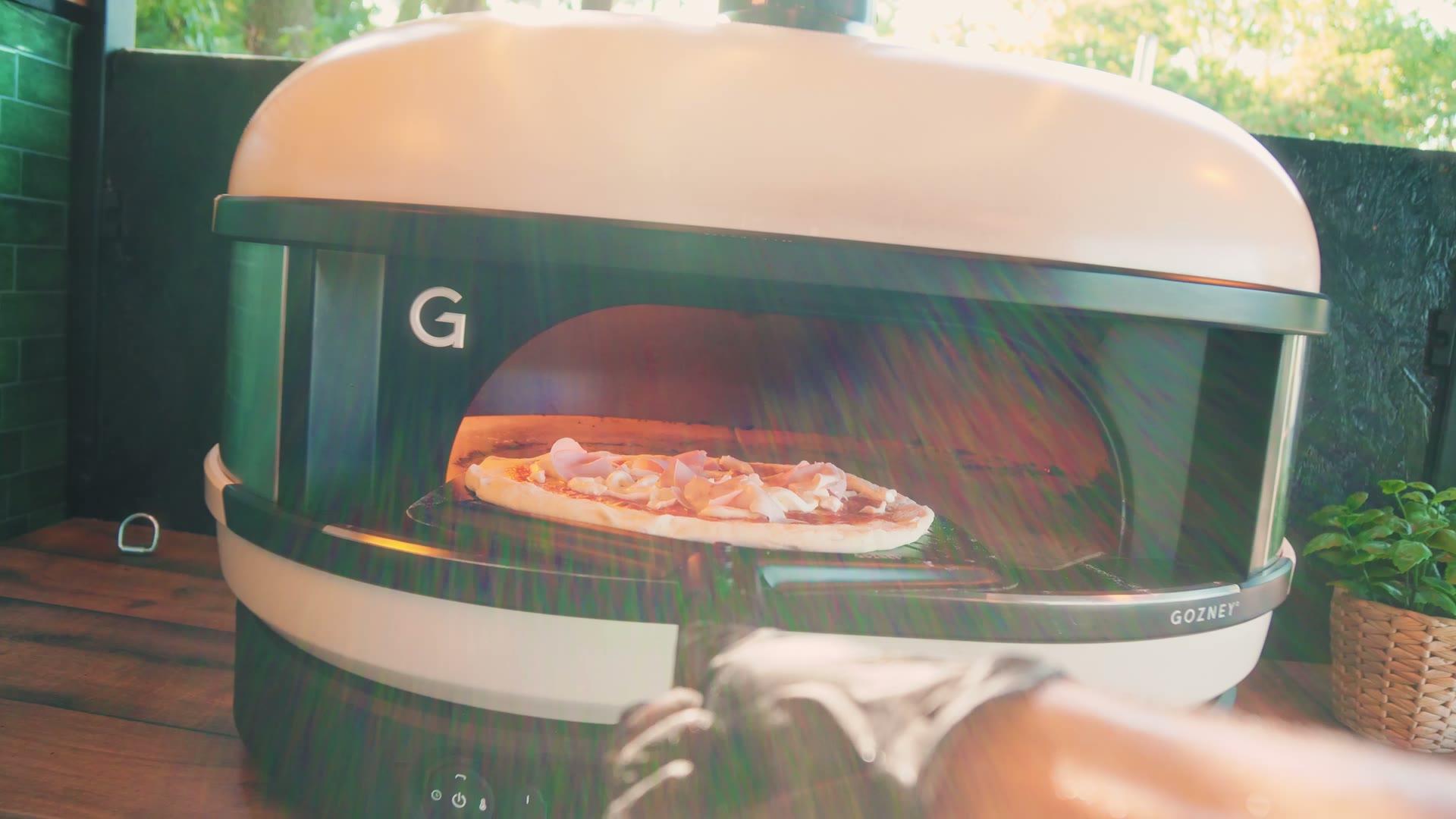 Napo Pizza webdesign részlet